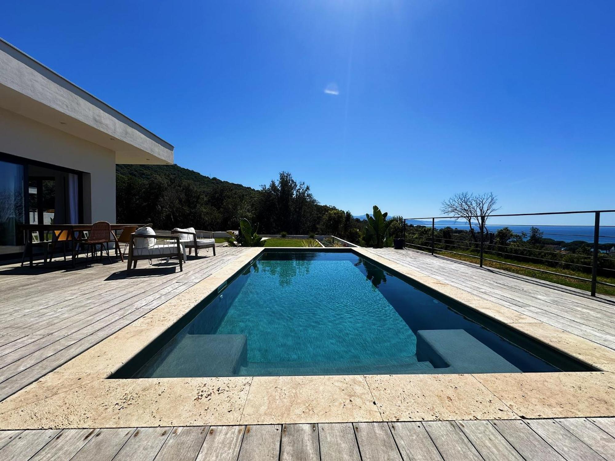 Villas De Standing Avec Magnifique Vue Mer Et Piscines Privees, Sagone Sagone  Exterior photo