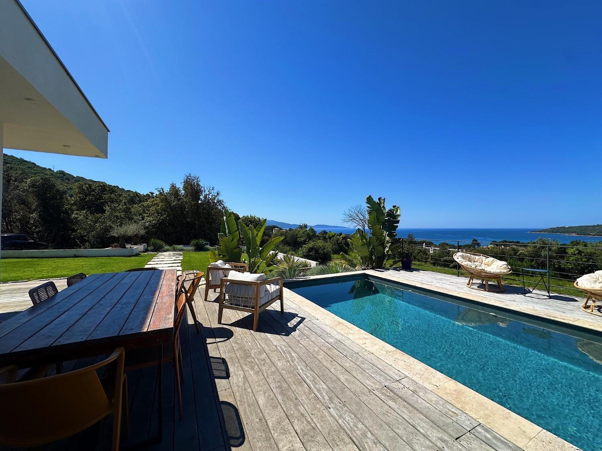 Villas De Standing Avec Magnifique Vue Mer Et Piscines Privees, Sagone Sagone  Exterior photo